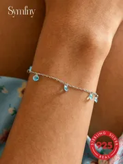 ジュエリー レディース ブレスレット チェーンブレスレット ティアドロップ型ブレスレット - ミニマリストな女性用スタッカブルピース、日常着用に最適でホリデーギフトにも最適