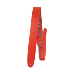 【新品】 Perri's ペリーズ ベーシックレザー ギターストラップ 2.5インチ幅 P25-6704 RED