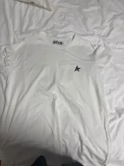 GOLDEN GOOSE ゴールデングース スター ロゴ 白 半袖 Tシャツ 2XLのサムネイル