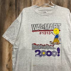 企業 Tシャツ ウォルマート スマイリー　ニコちゃん　広告　スーパー　アメリカ グレー -  XLサイズ 古着 ビンテージ used vintage  p10