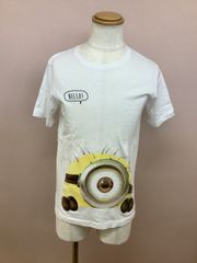 ミニオン プリント Tシャツ ホワイト Mサイズ