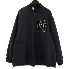 N.HOOLYWOOD エヌハリウッド スタジアムジャケット EDIFIC別注 9212-BL05-052 EXCLUSIVE MELTON STADIUM JUMPER ネイビー 40 71016621