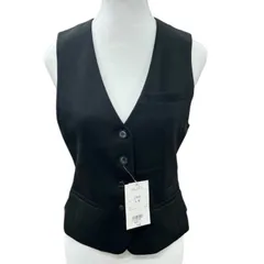 [新品・廃番品] Selery セロリー ベスト ９号(M相当) ブラック 03840  UI125