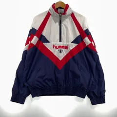【中古品】 HUMMEL ヒュンメル 90's HALF ZIP JACKET 22175 90年代 ハーフジップ ジャケット ライトアウター 【148-260826-yo-05-teih】