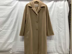 MAX MARA チェスターコート 表記サイズJ I 40 白タグ カシミヤ混 キャメル