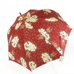 【新品タグ付】ピンクハウス★クラシカルローズブーケpt 薔薇 長傘60㎝ 赤系 ＊so131
