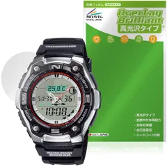 CASIO Collection SPORTS AQW-101 シリーズ 保護フィルム OverLay Brilliant for カシオ 腕時計 風防保護 指紋がつきにくい 高光沢