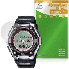 CASIO Collection SPORTS AQW-101 シリーズ 保護フィルム OverLay Plus for カシオ 腕時計 風防保護 アンチグレア 反射防止 指紋防止