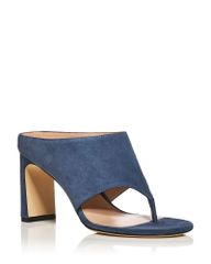スチュアート ワイツマン レディース シューズ サンダル Stuart Weitzman Womens Babette 85 Thong Sandalstormy Blue ブルー