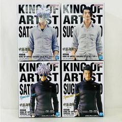 [미개봉] 주술회전 KING OF ARTIST 고죠 사토루 여름유걸 가이타마 옥절 II SPECIAL ver. 프라이즈 피규어 4개 정리 세트 / 반다이 반다이