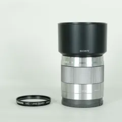 良品 | フィルター付] SONY E 50mm F1.8 OSS SEL50F18 [シルバー