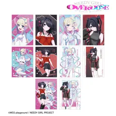 【予約】【新品】NEEDY GIRL OVERDOSE 描き下ろし Y2K＆タクティカルファッションver. トレーディングブロマイド 10個入り1BOX【正規品】