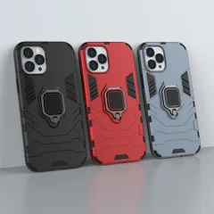 iPhone 12 Pro ケース iPhone 12 ケース 両対応 スマホケース リング付き ブラック レッド ブルー アイフォン12 プロ 衝撃に強い 耐衝撃ケース iphone12カバー リング付きケース iphoneケース 軽量