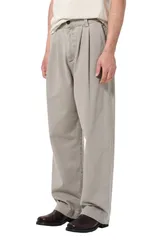 アゴルド メンズ ボトムス カジュアルパンツ ワイドレッグ プリーツ AGOLDE Slater Pleated Wide Leg Pants Wicker Medium Grey グレー