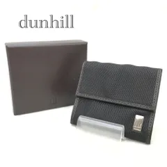 dunhill ダンヒル コインケース 小銭入れ OM800E レザー ロゴ プレート メンズ_233