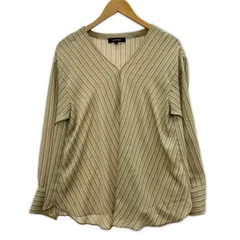 UNTITLED アンタイトルブラウス size2/ベージュ