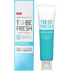 Tuby Fresh 약용 치과 페이스트 하벌 민트 100g 의약부외품