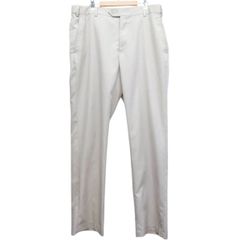 JoS.A.BANK ジョスエーバンク スラックス 33W 32L ベージュ メンズL相当 Tailored Fit チノパン テーパード センタープレス ビジネス カジュアル 古着 シンプル 定番 人気 美品 きれいめ オフィス 通勤 フォーマル ワーク
