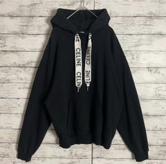 CELINE セリーヌ ドローコードロゴ パーカー 即完売注意 大人気