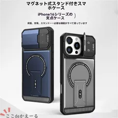新登場iPhone17/16対応 機甲デザイン マグネット式スタンドケース 全面保護 磨砂TPU 耐衝撃