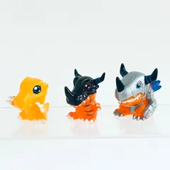 アグモン&グレイモン&メタルグレイモン/ デジモンアドベンチャー デジタルモンスター指人形