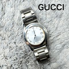GUCCI グッチ 5500M 腕時計 ローマン シルバー 不動品 リューズ破損