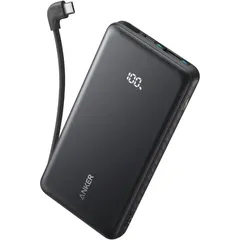 Anker Zolo Power Bank 10000mAh 22.5W Built-In USB-Cケーブル