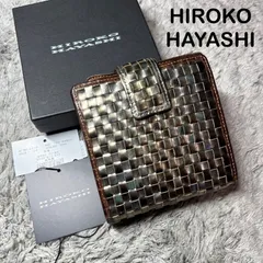 週末限定価格　ほぼ未使用品　HIROKO HAYASHI 三つ折り財布 シルバー 2026年最新】HIROKO HAYASHI レディース 折り財布の人気アイテム