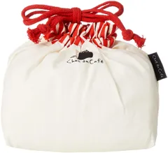 新品 正和 chat du cafe ランチ巾着 chat レッド