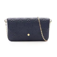 ルイ・ヴィトン LOUIS VUITTON ショルダーバッグ ポシェット フェリシー M83589 ネイビーブルー レザー ポシェット・フェリシー レディース Used A