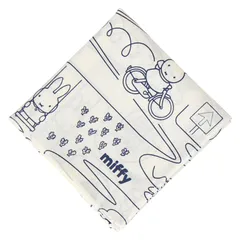 新品 miffy(ミッフィー) ハンカチ レディース プリントハンカチ 30406021 女性 30406021B アイボリー[B]