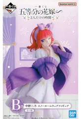 フィギュア 中野二乃 「一番くじ 五等分の花嫁∽ ～2人だけの時間～」 B賞 スノールームウェアフィギュア【10日以内発送】