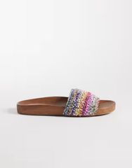 アルド レディース シューズ サンダル ALDO Rooted flat sandals in multi Bright Multi マルチカラー