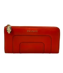 ブルガリ L字ファスナー長財布 レザー レディース BVLGARI