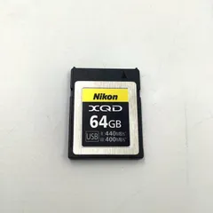 【全額返金保証】【最速発送】Nikon XQDメモリーカード64GB MC-XQ64G 超美品 動作確認済