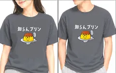 【M～XL/ガンメタ4.1oz】知らんプリン  半袖ドライTシャツ 面白いTシャツ おもしろ プレゼント ネタ うける ストリートファッション 大人ストリート スポーツカジュアル ユニセックス ルーズスタイル 韓流