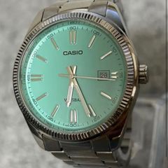 CASIO MTP-1302D-2A2JF ティファニーブルー 保証書付 美品 - メルカリ
