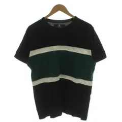 カンビオ CAMBIO Tシャツ 半袖 配色デザイン コットン L 黒 緑 白 GU921040F /GGのサムネイル