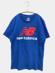 New Balance ニューバランス Tシャツ/カットソー M ブルー レディース