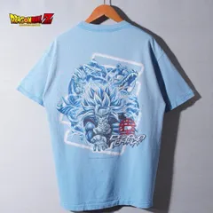 00s USA 企画 2002年製 ドラゴンボール Z DRAGON BALL Z Tシャツ ブルー L ヴィンテージ Y2K ストリート キャラ アニメ 孫悟空 神龍 古着 d2010
