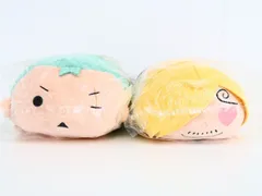 2点セット ワンピース ロロノア・ゾロ/サンジ ムギムギクッション 麦わらストア限定