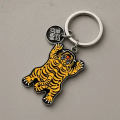 USA GENERAL STORE TIBETAN TIGER KEYCHAIN チベタンタイガー チベットタイガー チベッタンタイガー キーホルダー:TTK-001YE