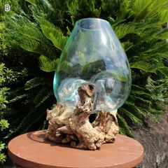 猫脚硝子金魚鉢 アンティーク - メルカリ