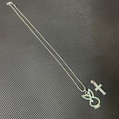 【在庫一掃セール!!￥2.000→￥1.800】プレイボーイ ネックレス 十字架トップ オマケつき
