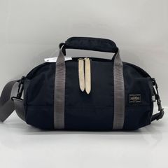 BN10025●HEAD PORTER SHATI ヘッドポーター シャチ 2WAY 보스턴백 숄더백 블랙