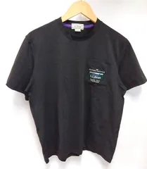 26g-938k【中古】L.L.Bean エル・エル・ビーン　カタディン　Tシャツ　半袖　ポケット　ストレッチ　REG/MEDIUM　ブラックのサムネイル
