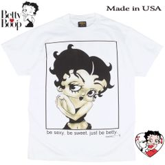 546 Betty Boop ベティ ブープ  ベティーちゃん Tシャツ ホワイト 半袖 USA アニメ アメリカ 映画 ムービー HOLLYBOOP 1995 Changes BETTY BOOP アニメ アメコミ キャラクター メンズ レディース かわいい