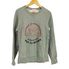 デウスエクスマキナ Deus Ex Machina フロント刺繍クルーネックスウェット メンズ import：S 