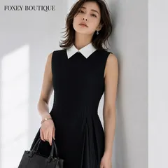2026年最新】Foxey 柄：ドット レディース ノースリーブひざ丈