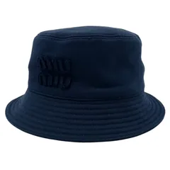 【中古】Miu Miu | ミュウ ミュウ バケットハット 5HC196 ダークネイビー サイズ：L【尾張小牧店】
